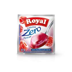 Gelatina Royal Zero Framboesa (12X12G)